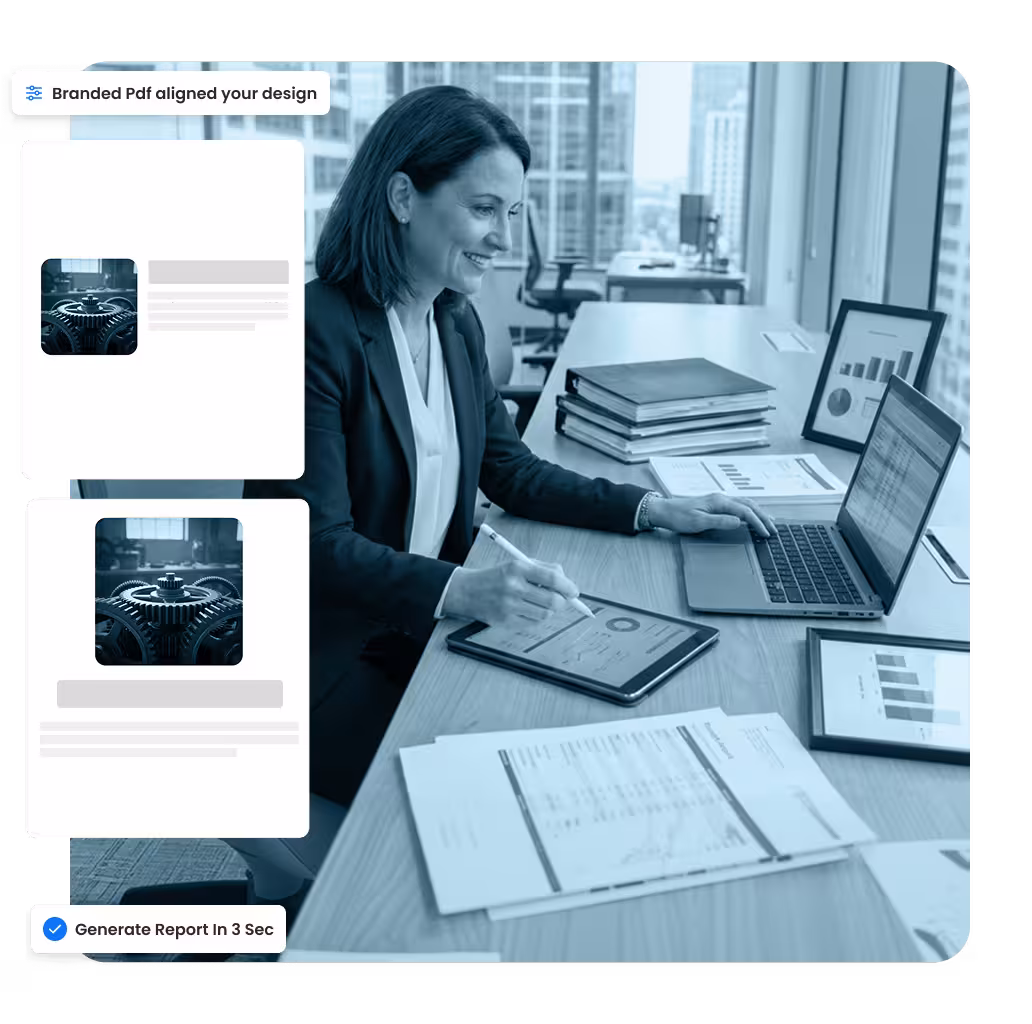 Audit reporting dashboard