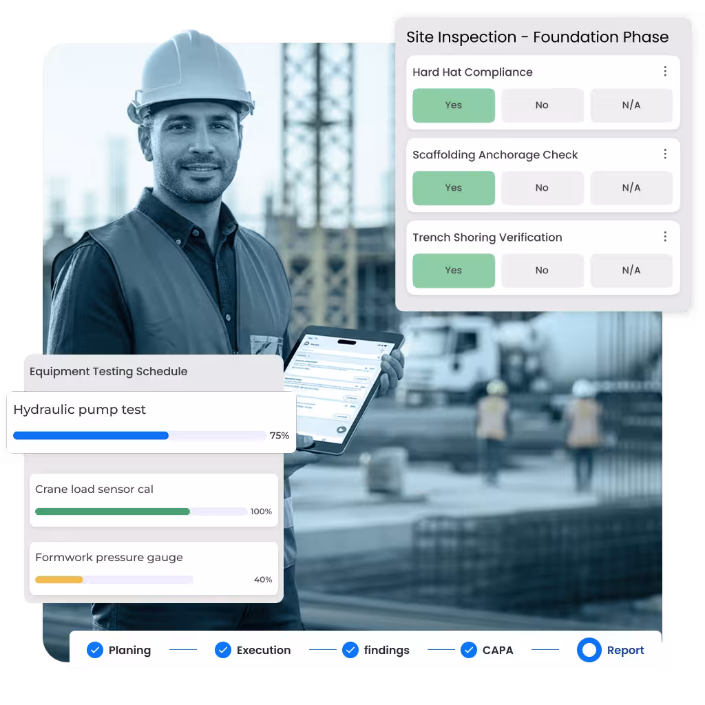Audit planning and inspection