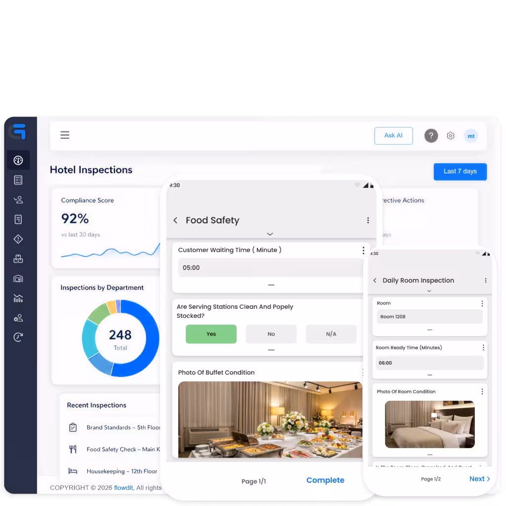 Audit planning and inspection