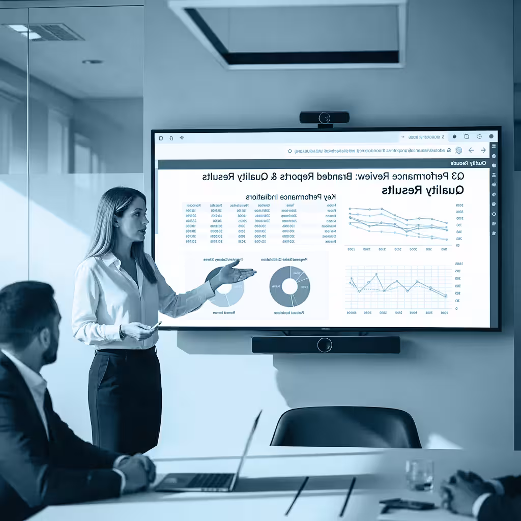 Audit reporting dashboard