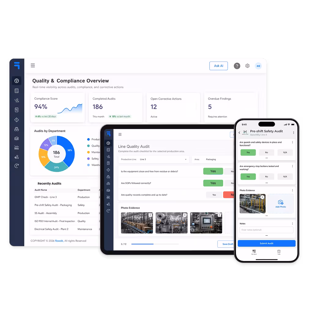 Audit planning and inspection