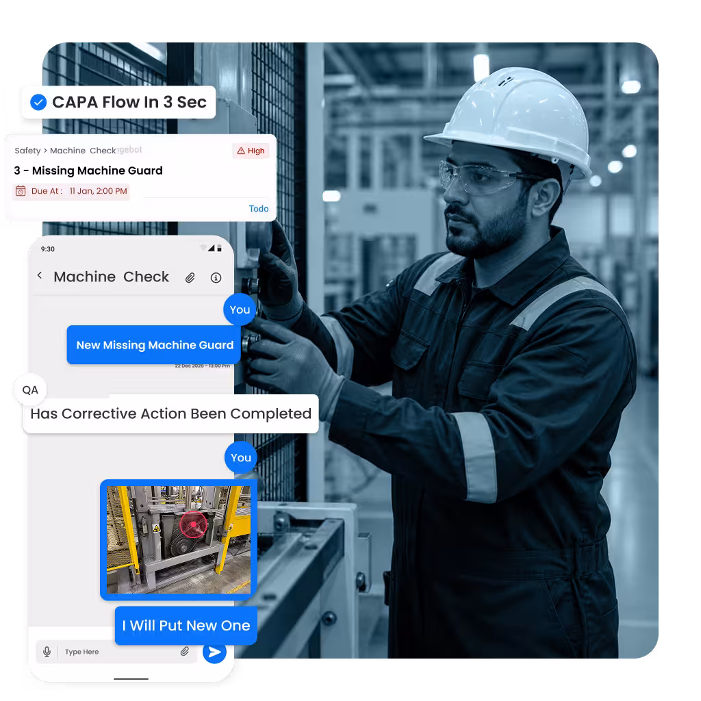 CAPA workflow collaboration