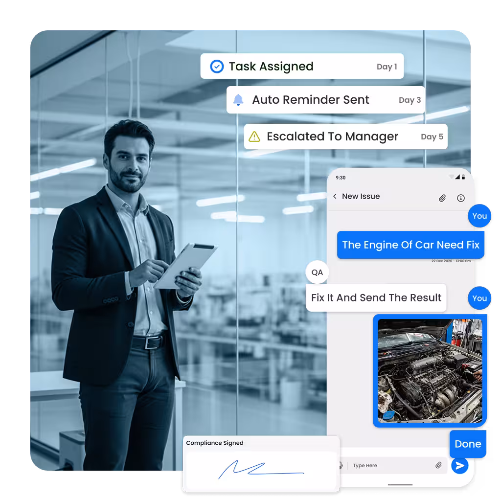 CAPA workflow collaboration